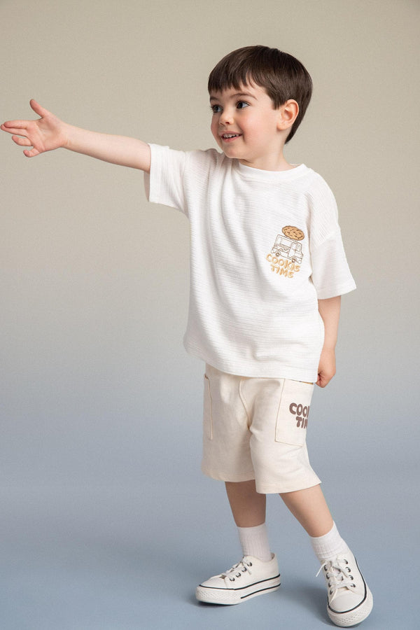 100% Cotton Printed Shorts Baby Boy