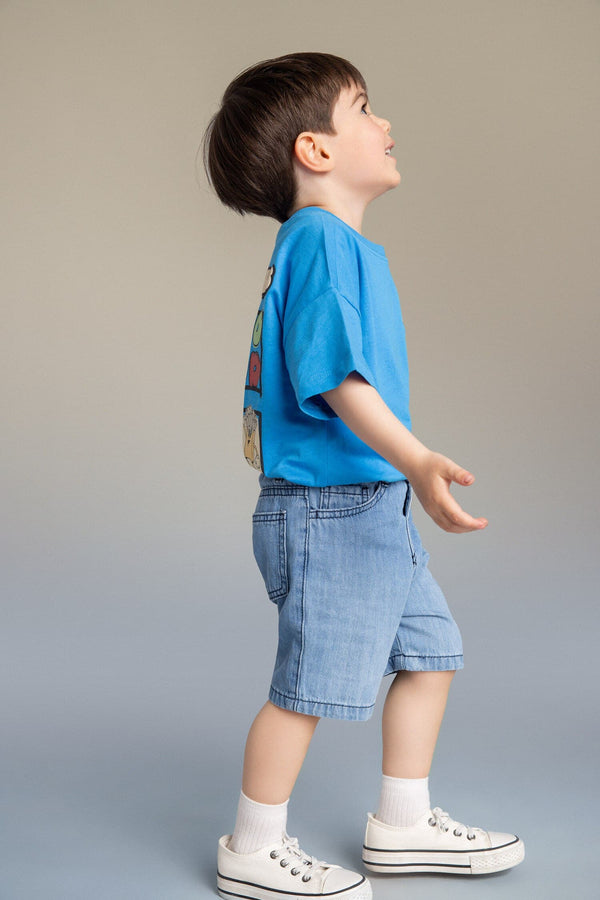 100% Cotton Jean Shorts Baby Boy