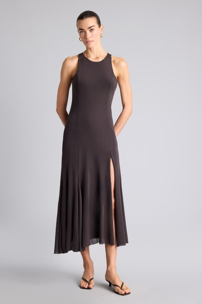 Crew Neck Tulle Sleeveless Dress Secondary image