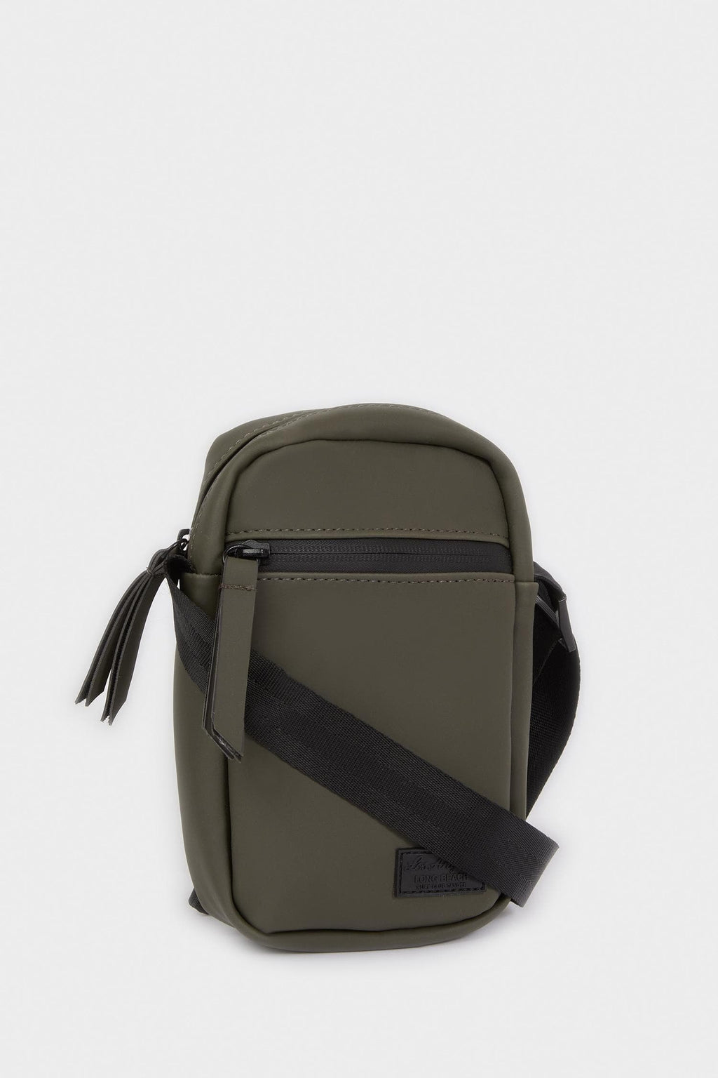 Faux Leather Crossbody Bag for Boys