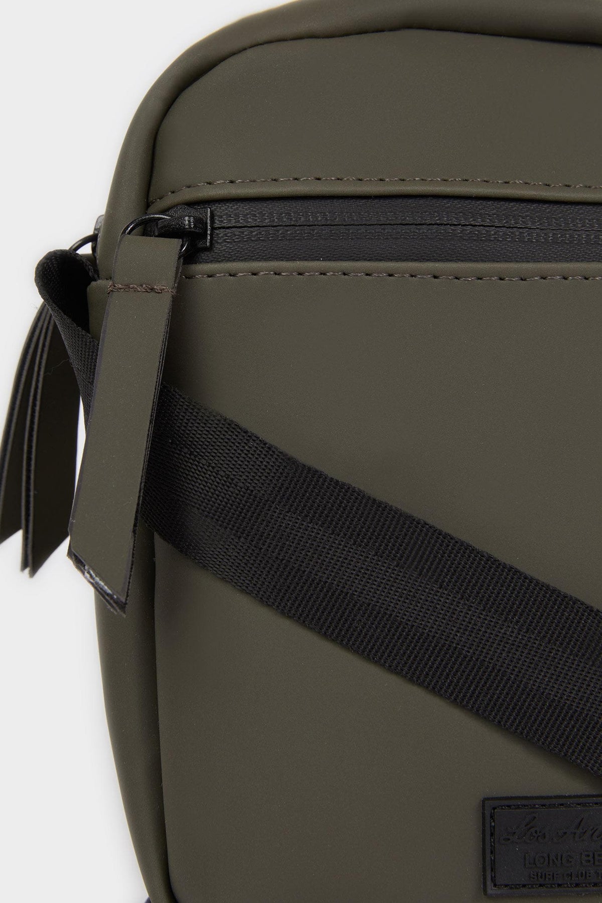 Faux Leather Crossbody Bag for Boys