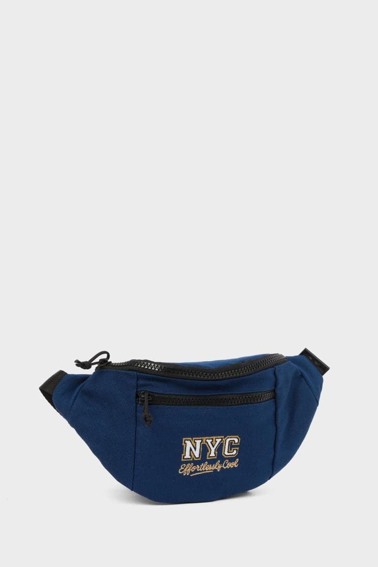 100% Cotton Canvas Khaki Waist Bag Boy