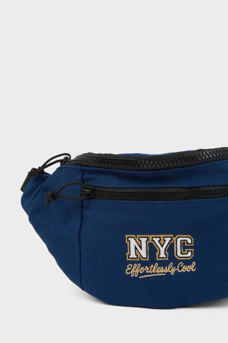 100% Cotton Canvas Khaki Waist Bag Boy