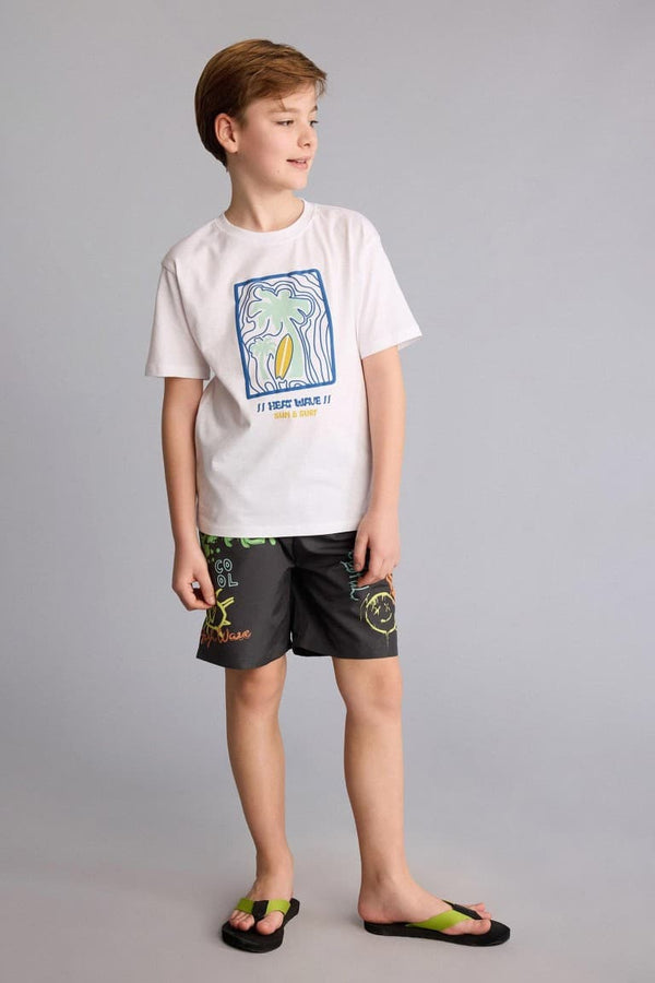 Printed Swim Shorts Boys