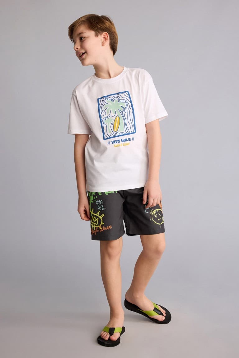 Printed Swim Shorts Boys
