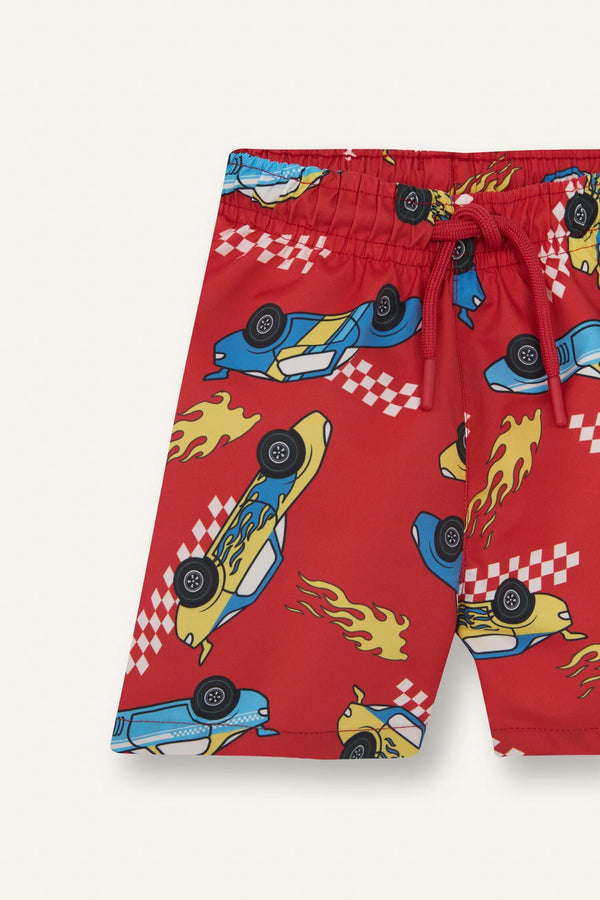 Patterned Swim Shorts Baby Boy