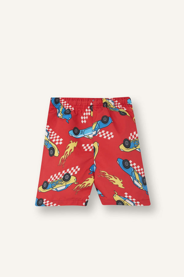 Patterned Swim Shorts Baby Boy