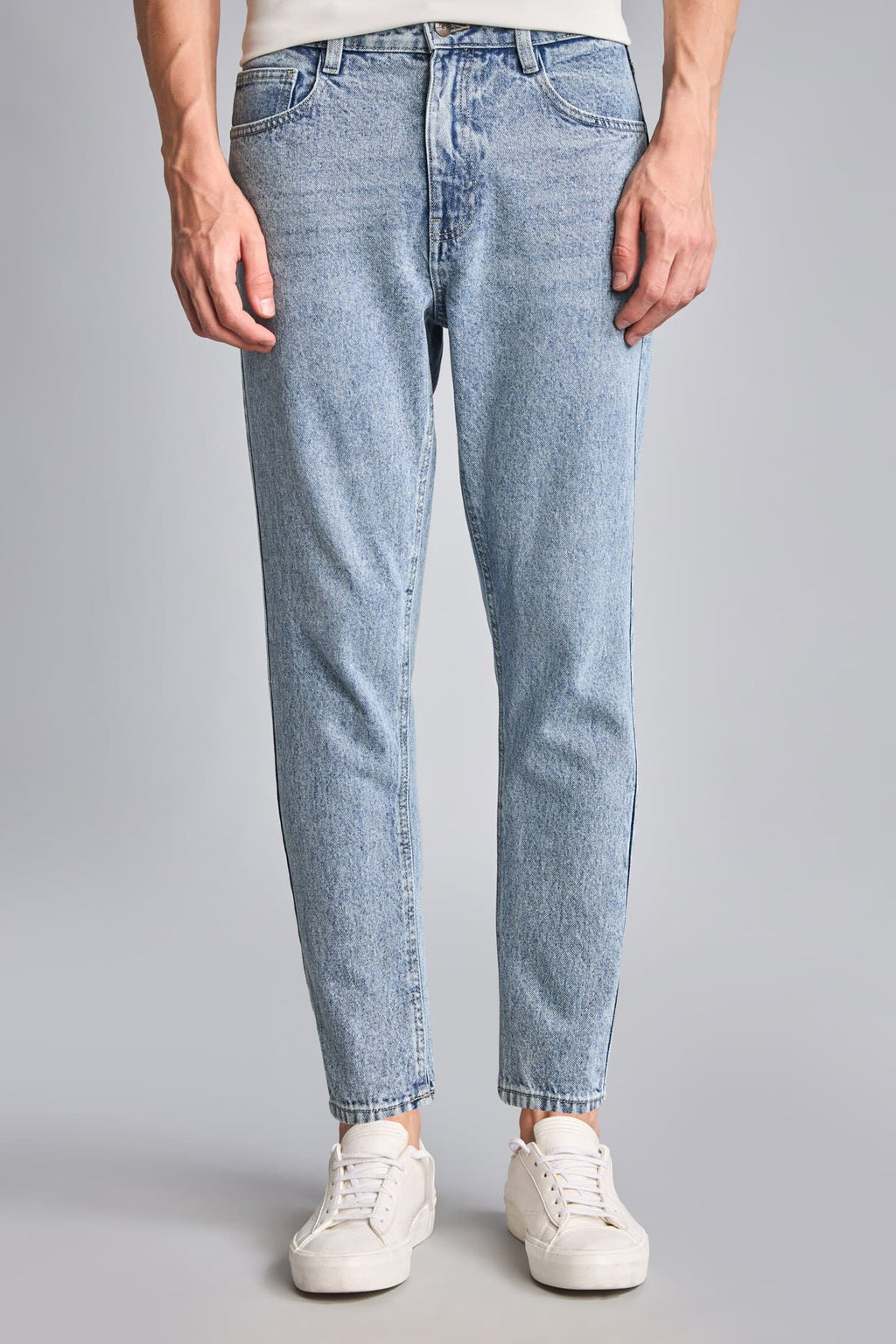 Slim Fit Normal Waist Narrow Leg Jeans
