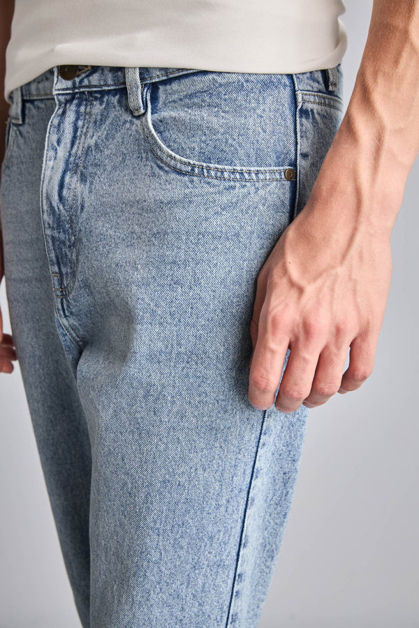 Slim Fit Normal Waist Narrow Leg Jeans