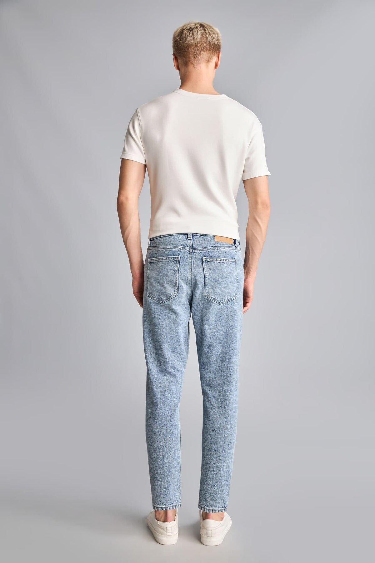 Slim Fit Normal Waist Narrow Leg Jeans
