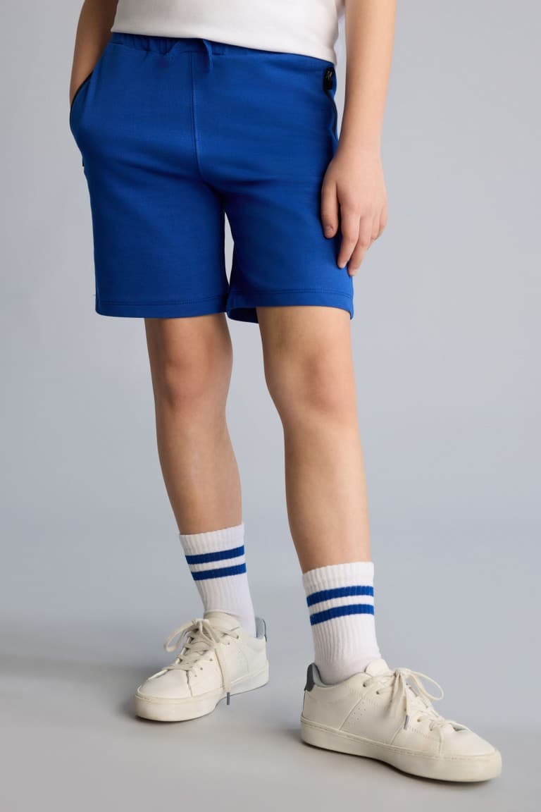 100% Cotton Overless Sweatshirt Fabric Shorts Boys