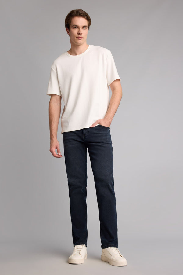 Sergio Regular Fit Regular Waist Pipe Leg Straight Leg Jeans
