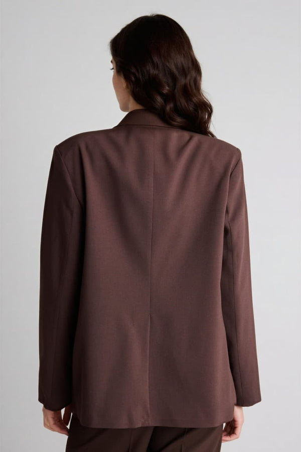 Regular Fitt High Collar Blazer Jacket