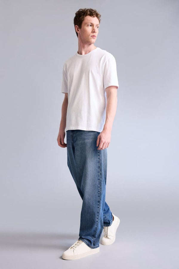 Super Baggy Fit Straight Leg Jeans