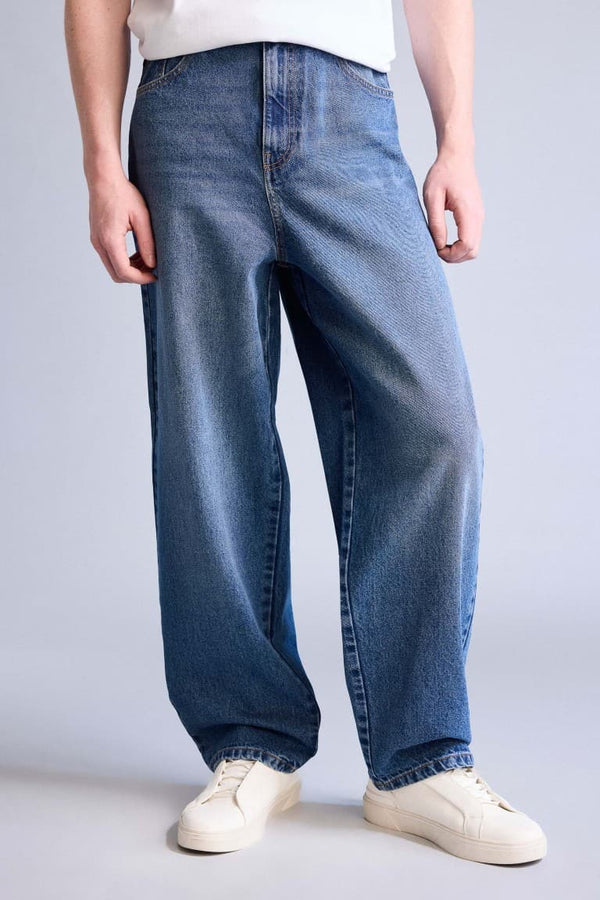 Super Baggy Fit Straight Leg Jeans