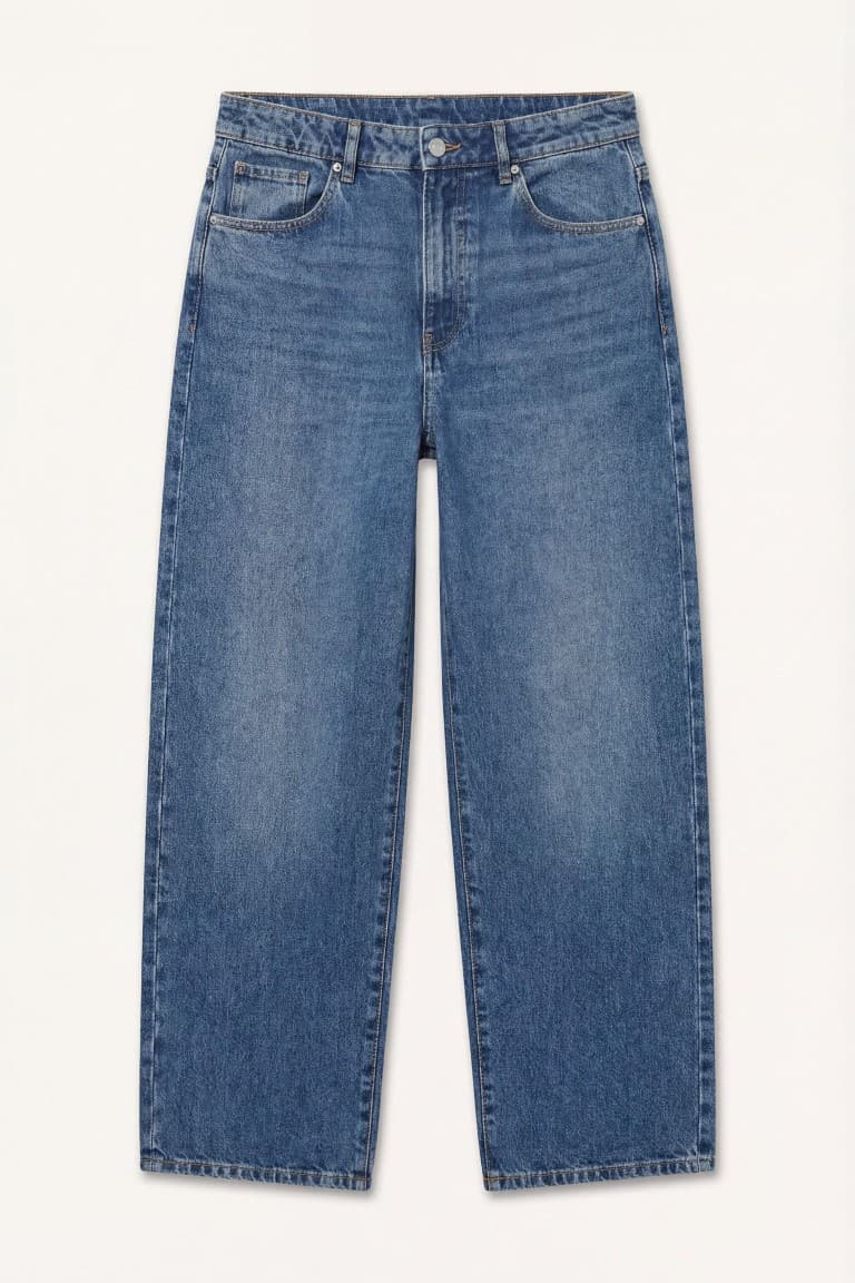 Super Baggy Fit Straight Leg Jeans