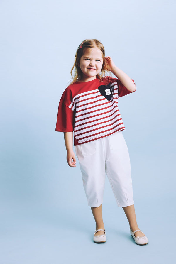 Striped T-Shirt Pants 2 Set Baby Girl