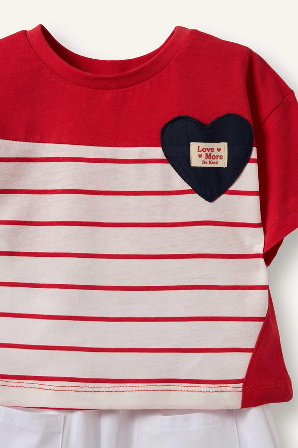 Striped T-Shirt Pants 2 Set Baby Girl