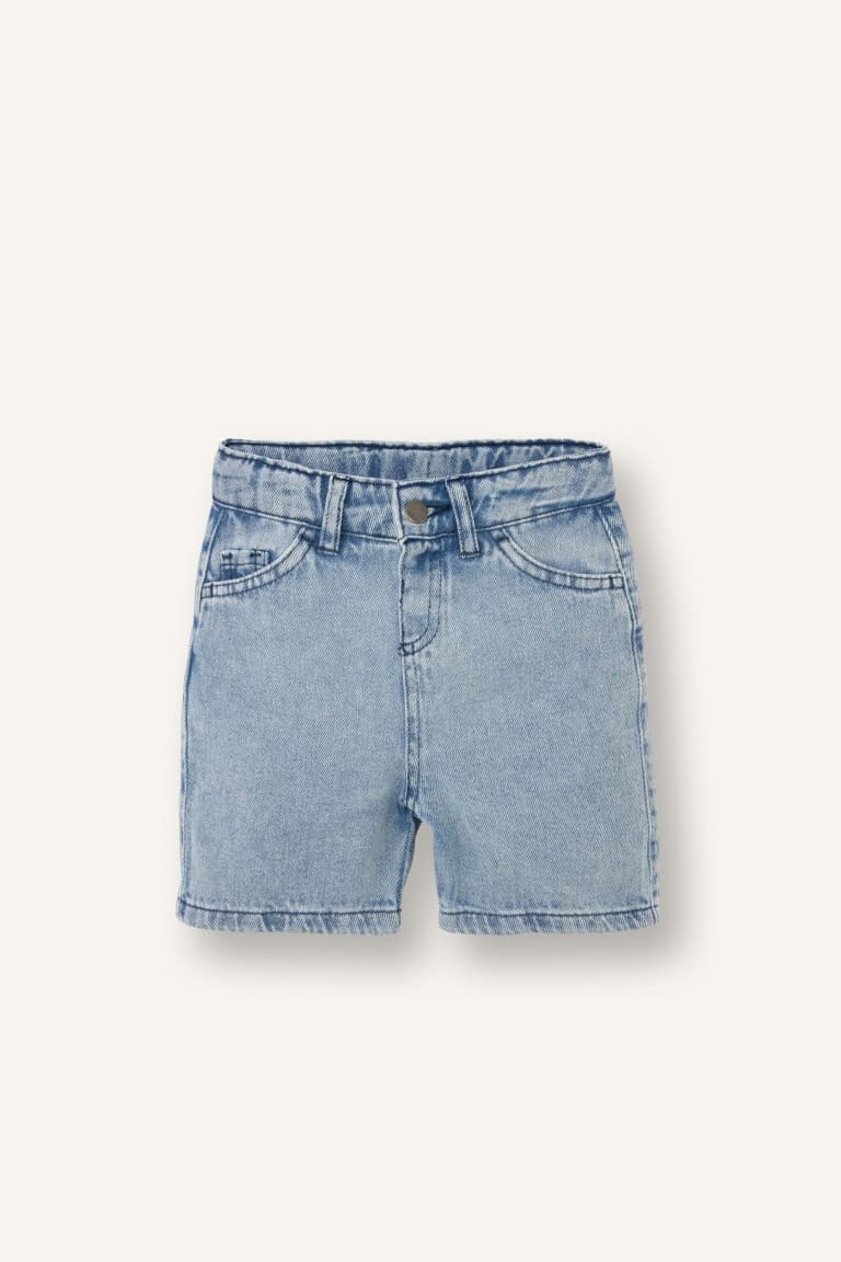 100% Cotton Regular Fit Jean Shorts Baby Boy