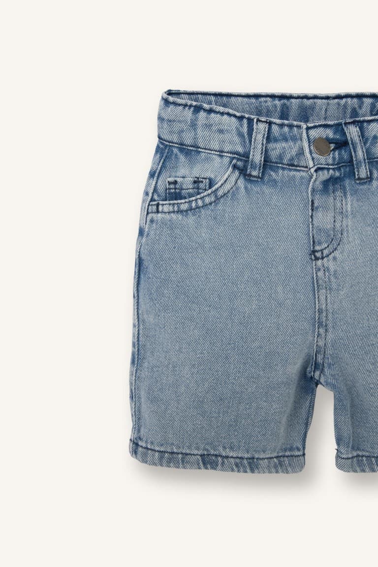 100% Cotton Regular Fit Jean Shorts Baby Boy