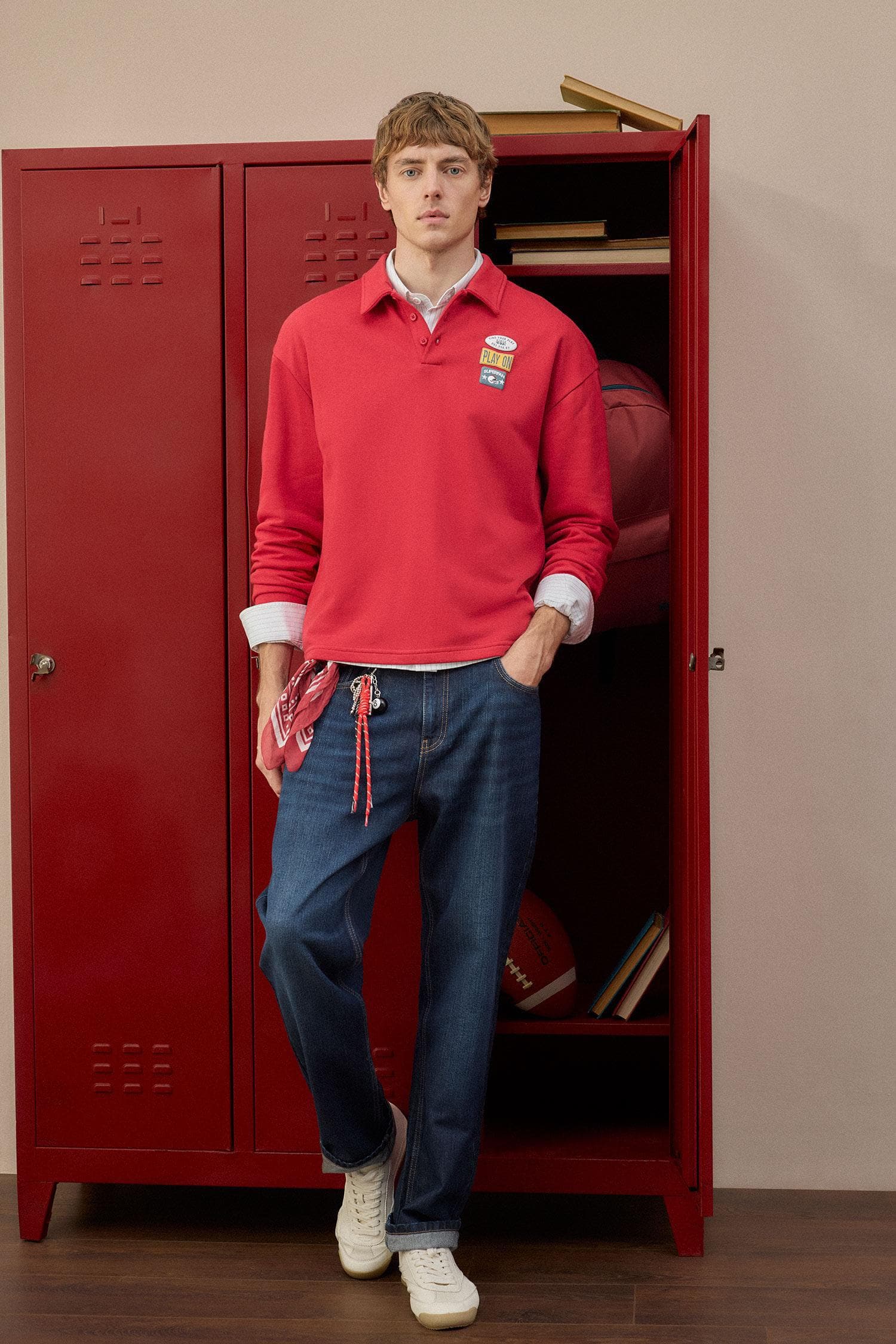 Straıght Fit Regular Waist Jean Pants Secondary image