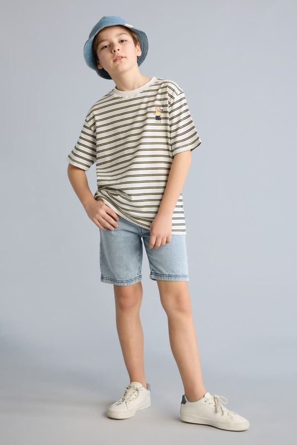 100% Cotton Regular Fit Jean Shorts Boy