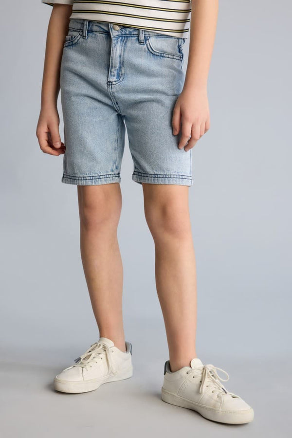 100% Cotton Regular Fit Jean Shorts Boy