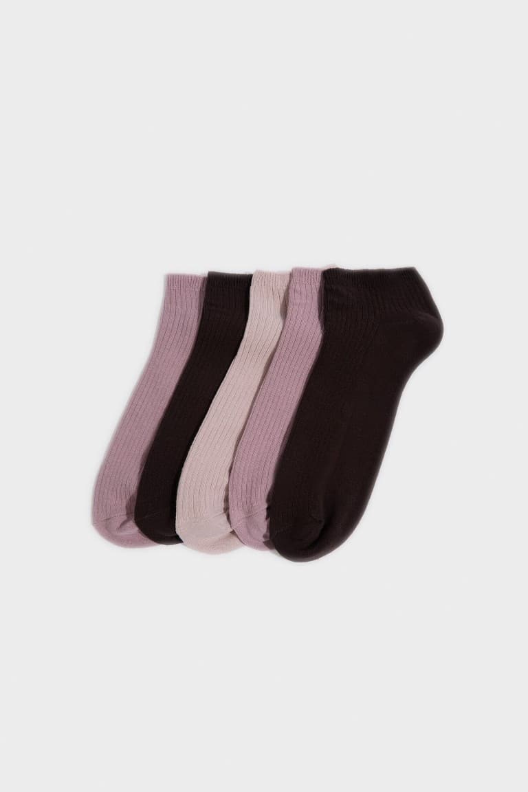 5Pack Cotton Booties Socks Main image