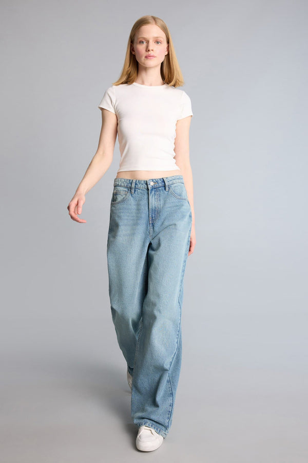 Wide Leg High Waist Wide Leg Jeans