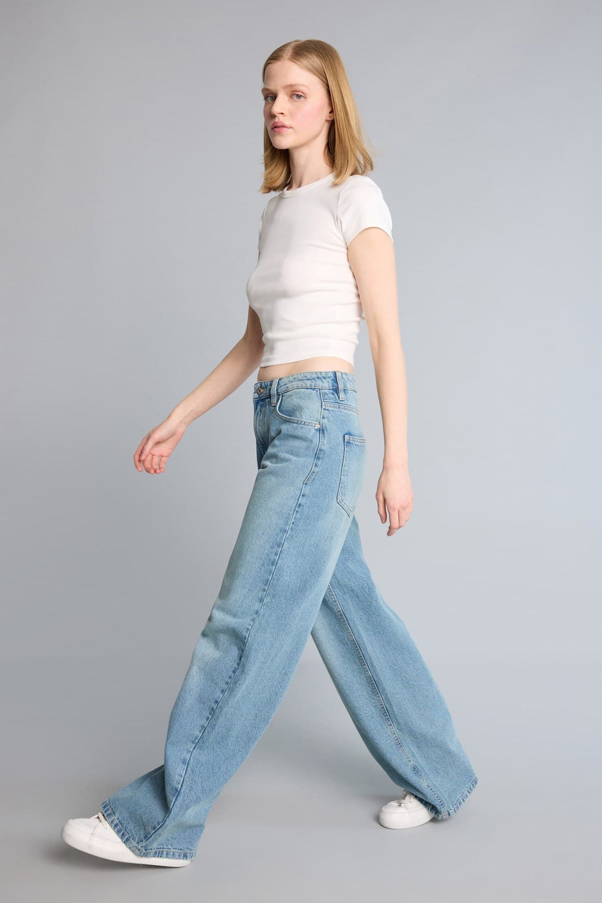 Wide Leg High Waist Wide Leg Jeans