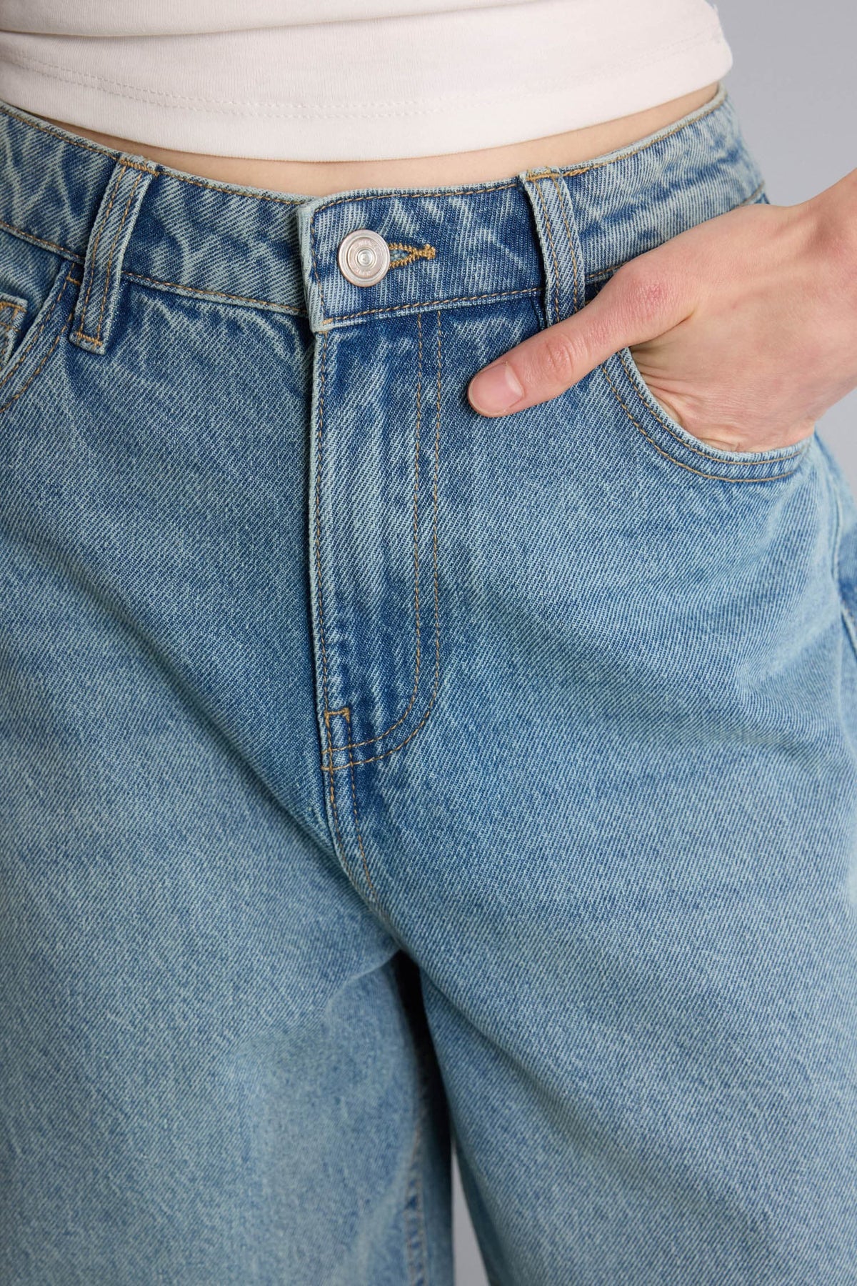 Wide Leg High Waist Wide Leg Jeans