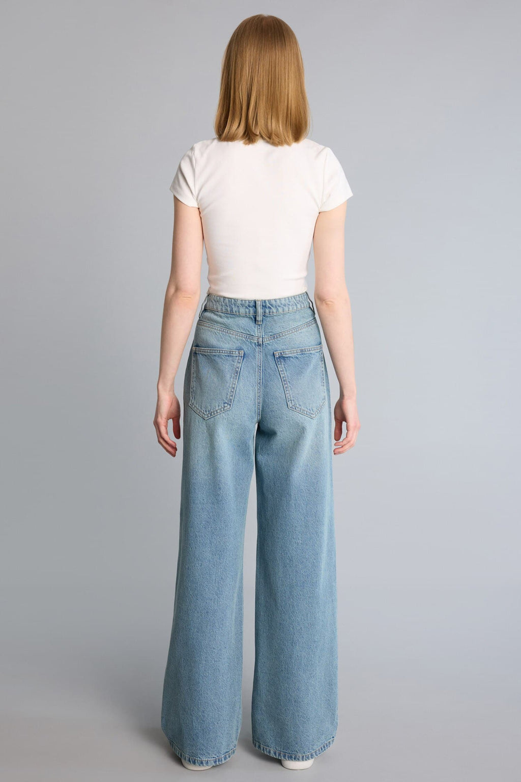 Wide Leg High Waist Wide Leg Jeans