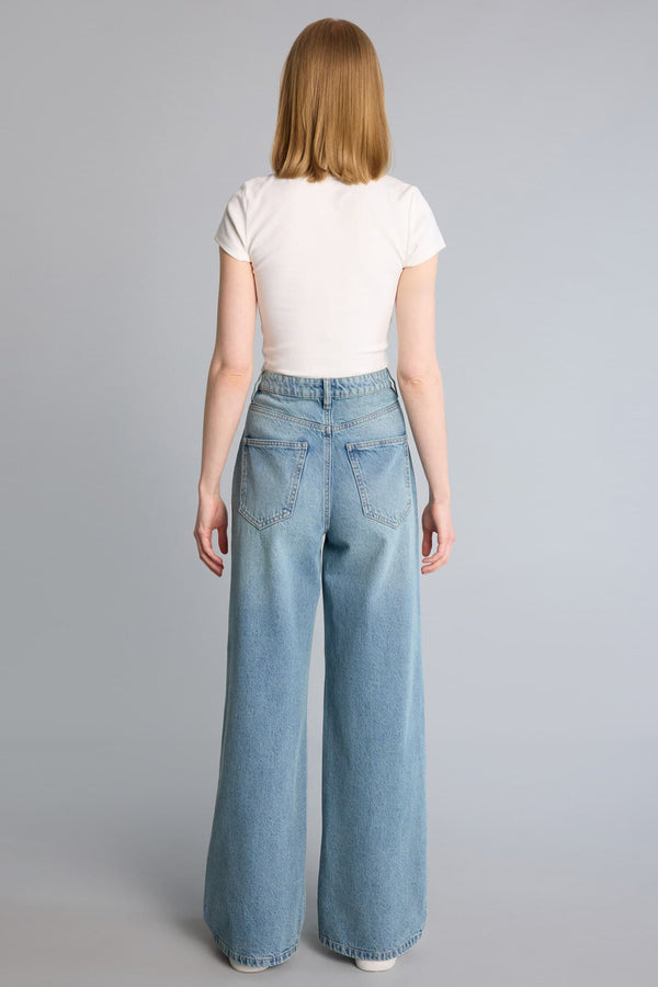 Wide Leg High Waist Wide Leg Jeans