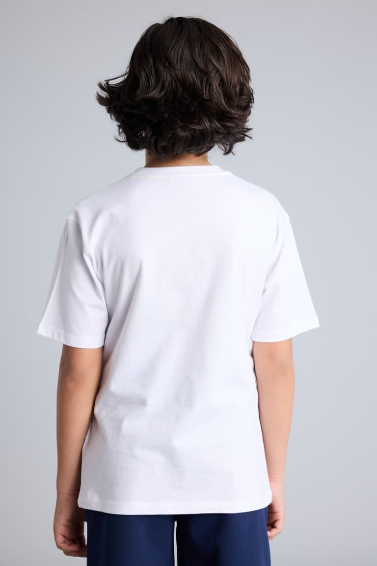 100% Cotton Patterned T-Shirt Boy