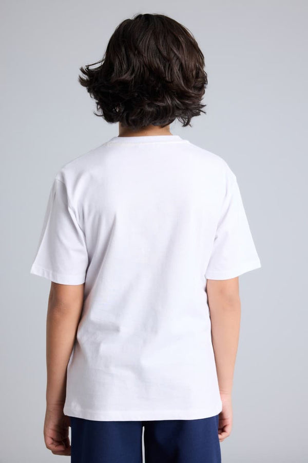 100% Cotton Patterned T-Shirt Boy