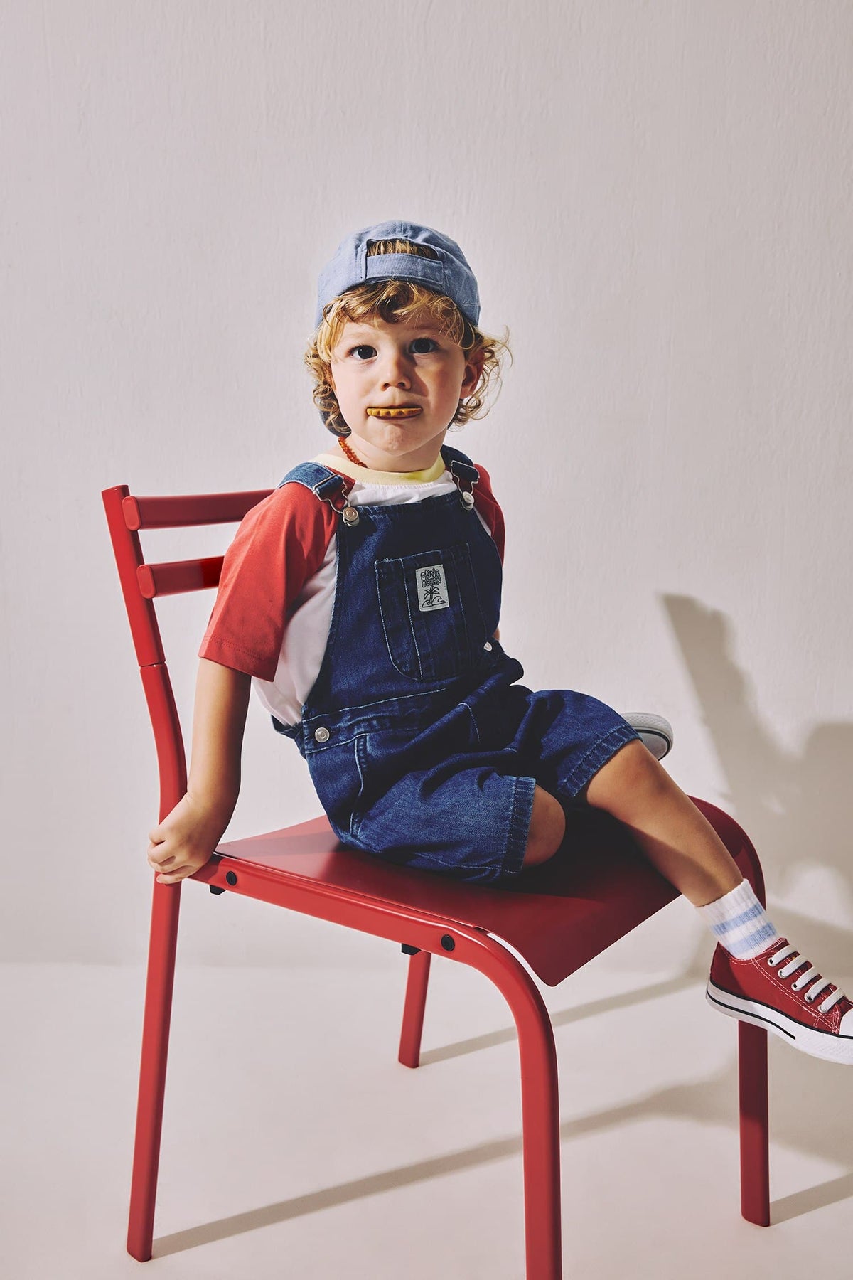 100% Cotton Baby Boy Jean Jumpsuit