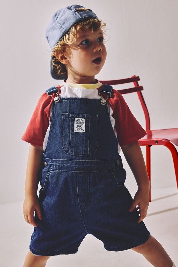 100% Cotton Baby Boy Jean Jumpsuit