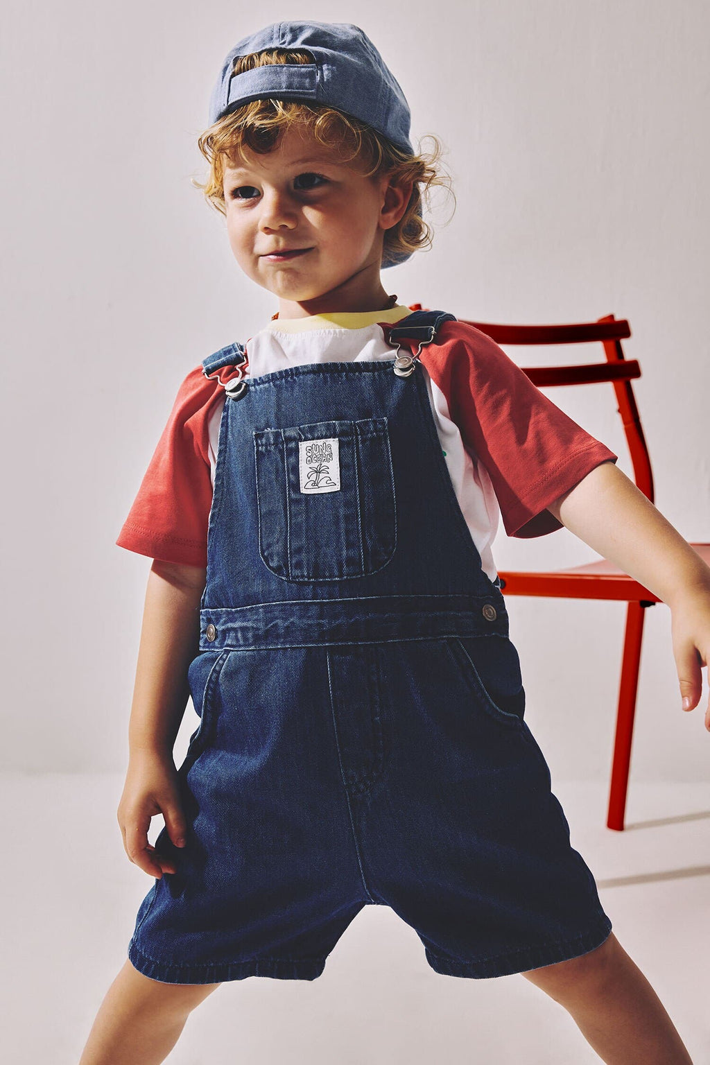 100% Cotton Baby Boy Jean Jumpsuit
