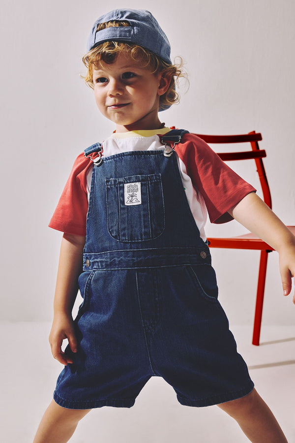100% Cotton Baby Boy Jean Jumpsuit