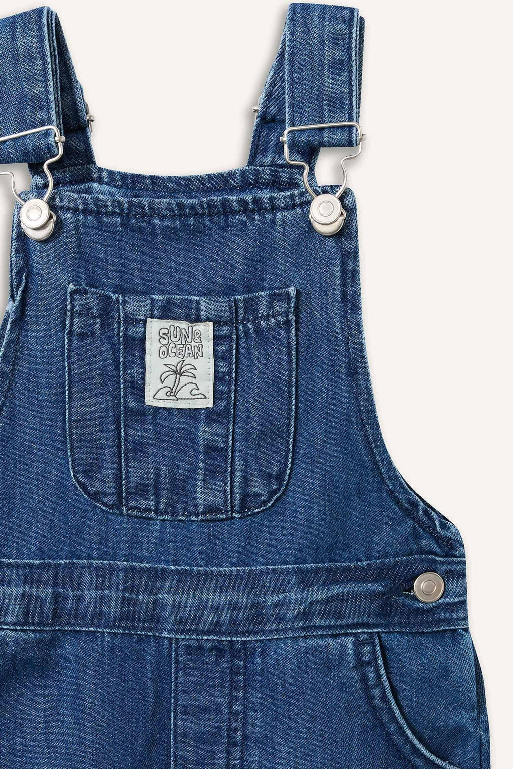 100% Cotton Baby Boy Jean Jumpsuit