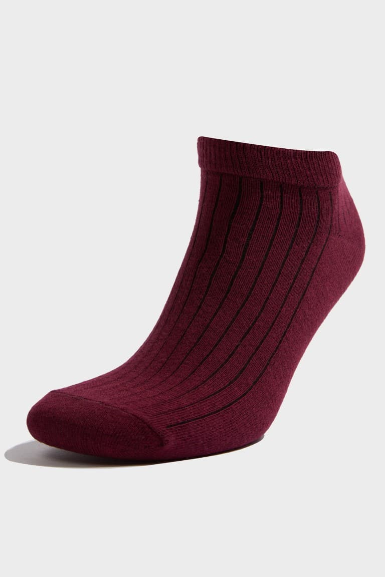 Mens 7-Pack Cotton Booties Socks