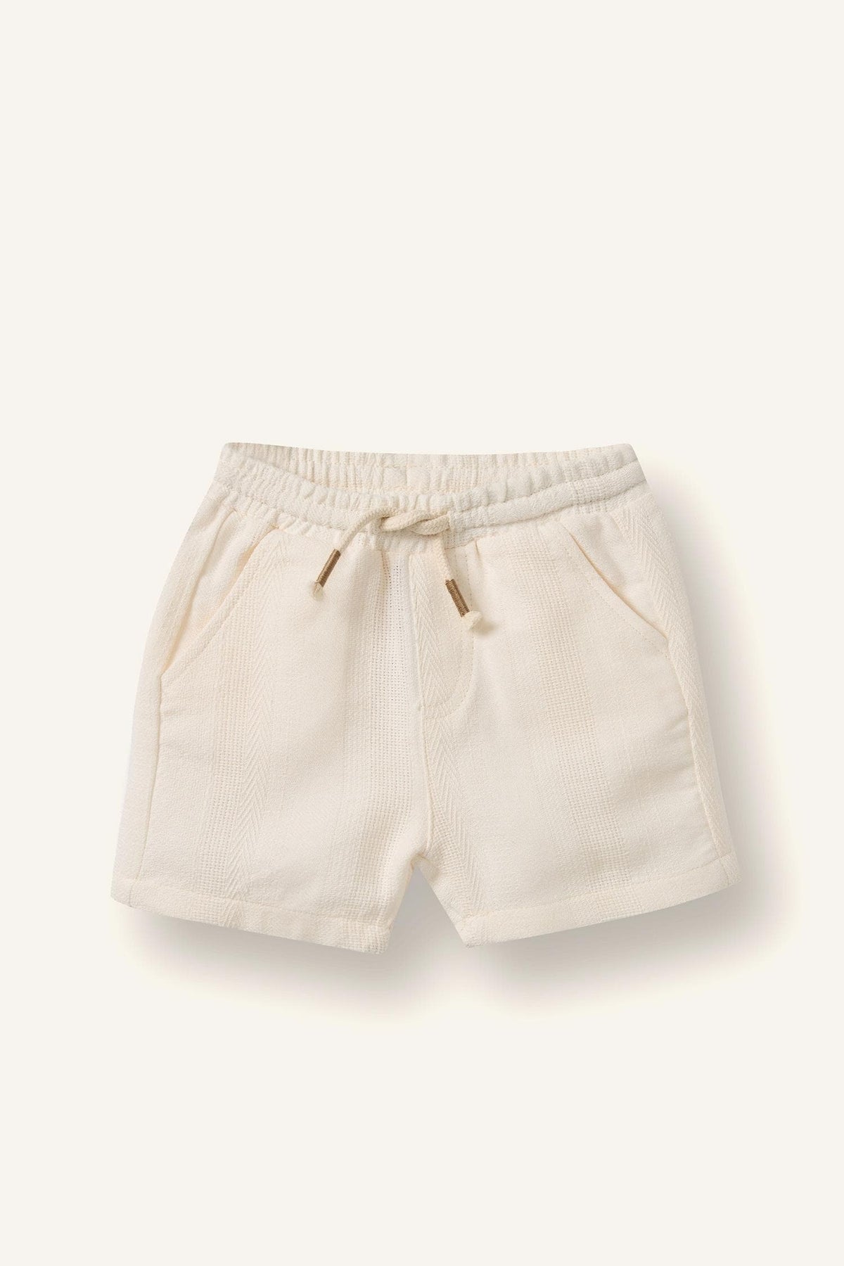 100% Cotton Elastic Waist Shorts Baby Boy