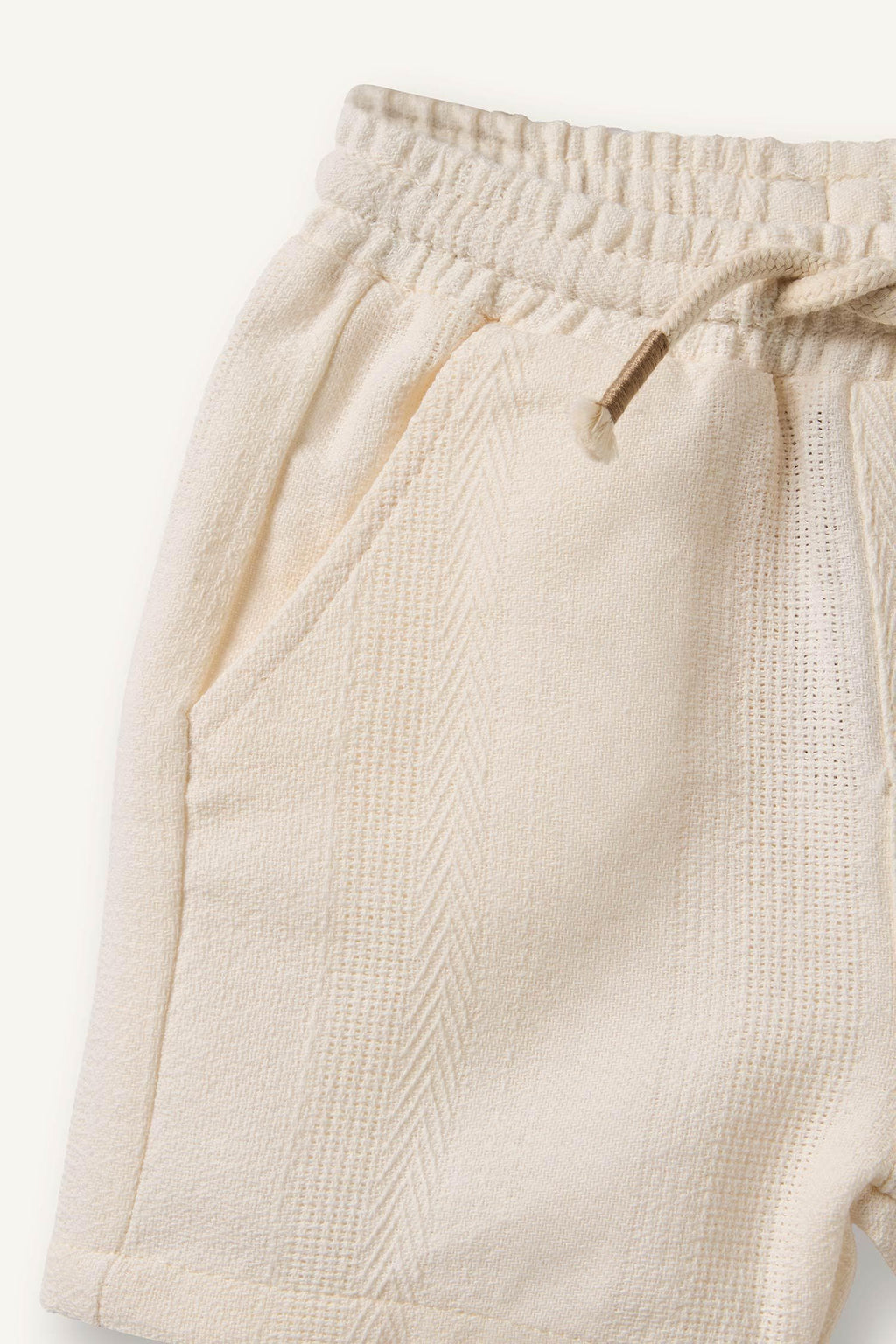 100% Cotton Elastic Waist Shorts Baby Boy