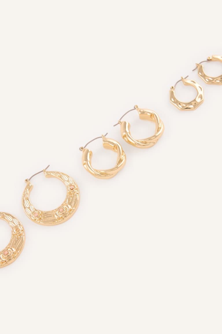 Women 3-Pack Earrings Secondary image