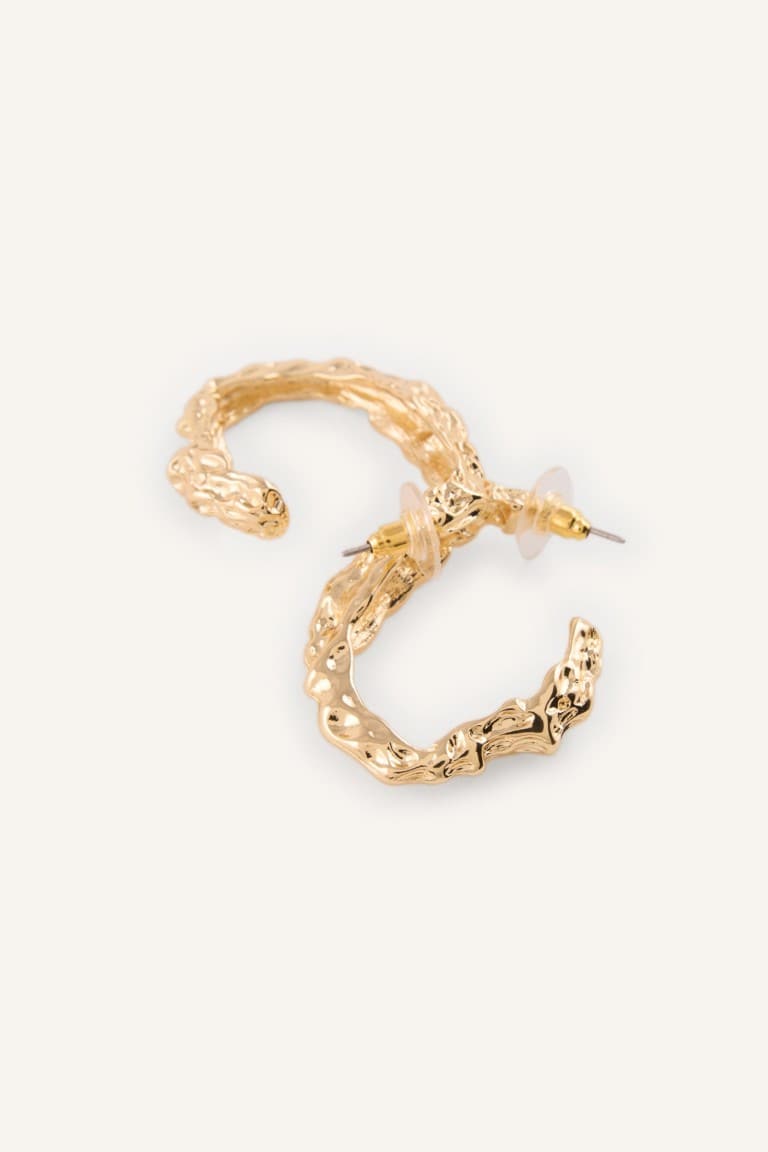 Women Embossed Textured Earrings