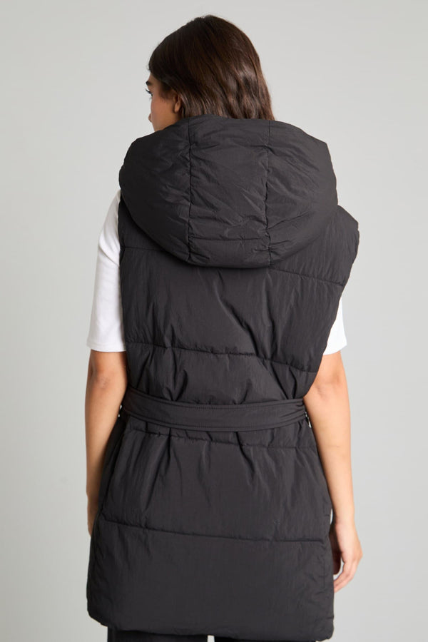 Regular Fit Hooded Vest