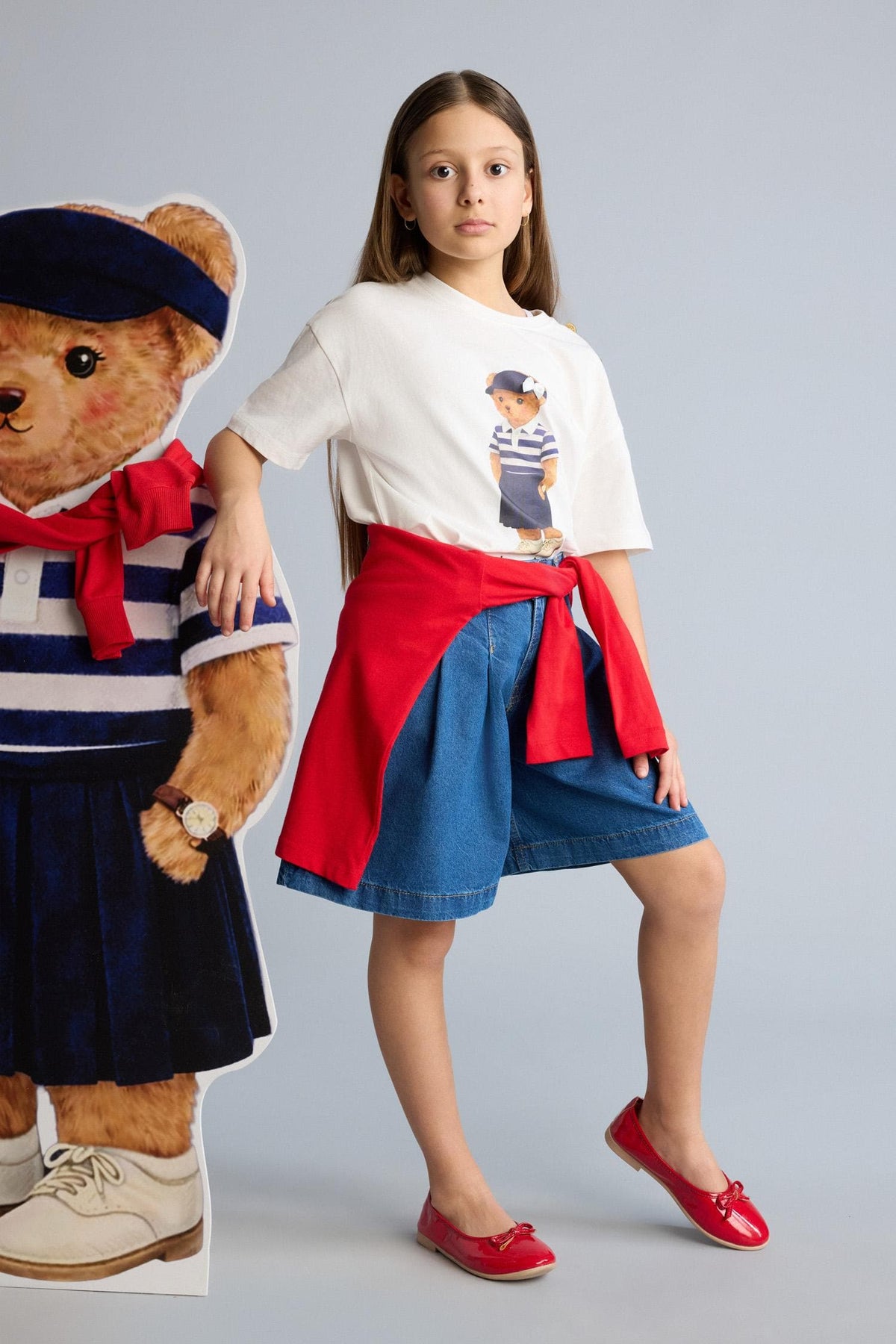 100% Cotton Jean Shorts Girls Main image
