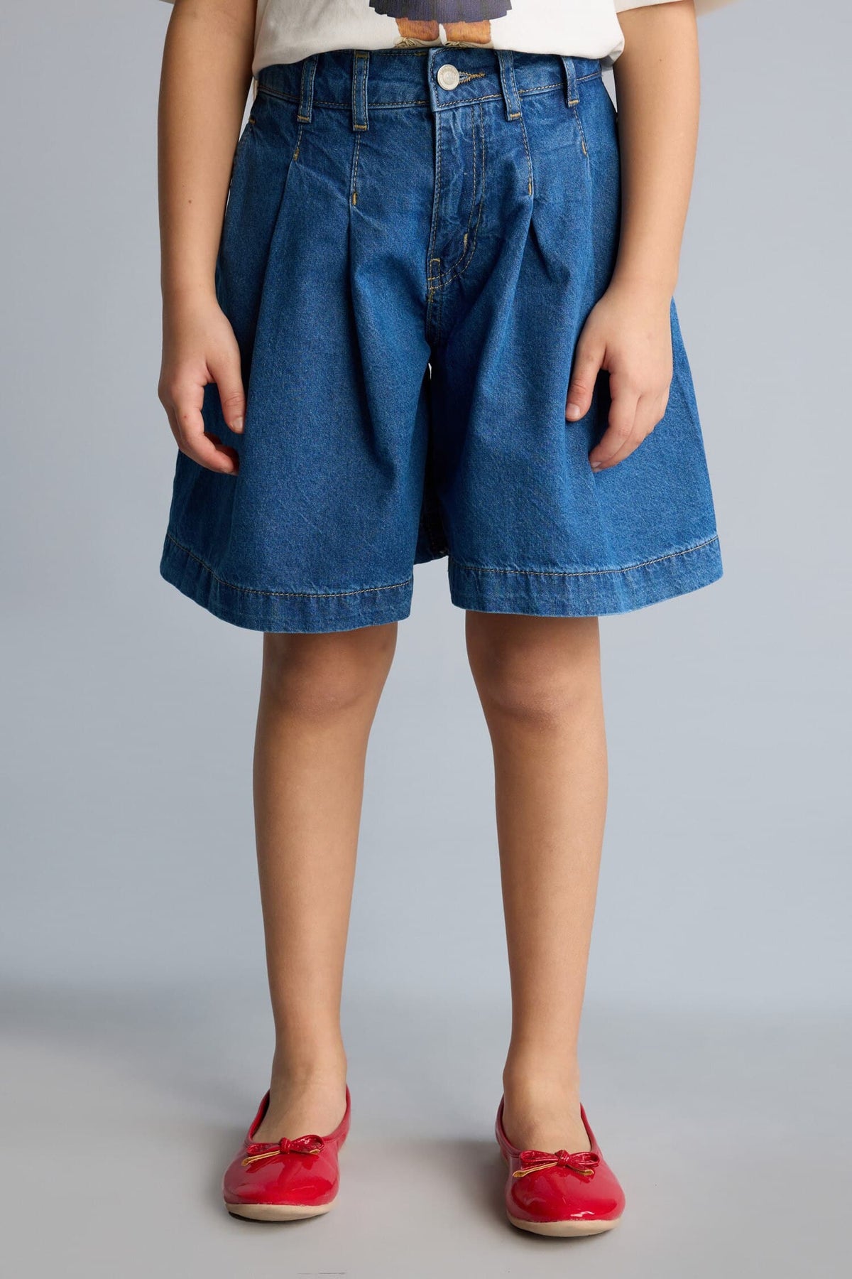 100% Cotton Jean Shorts Girls