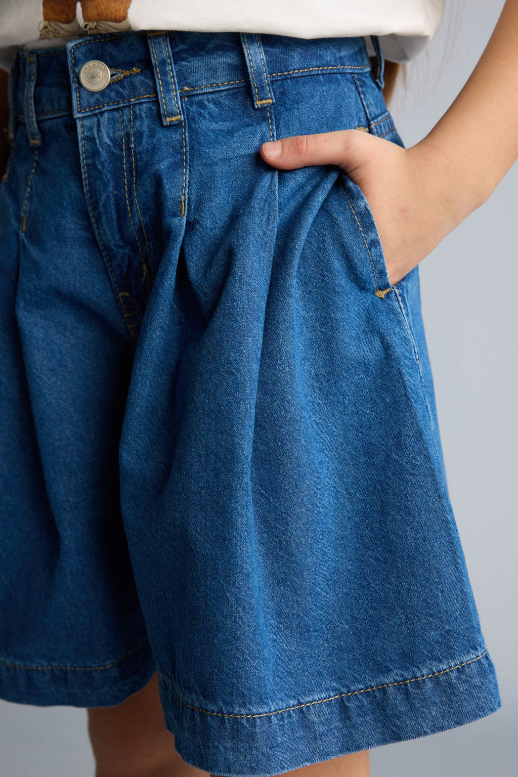 100% Cotton Jean Shorts Girls