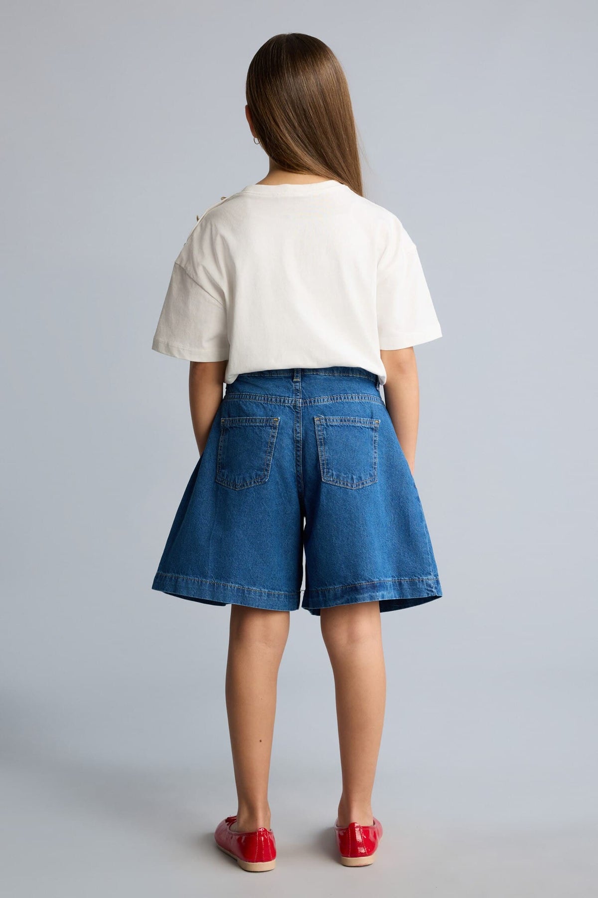 100% Cotton Jean Shorts Girls
